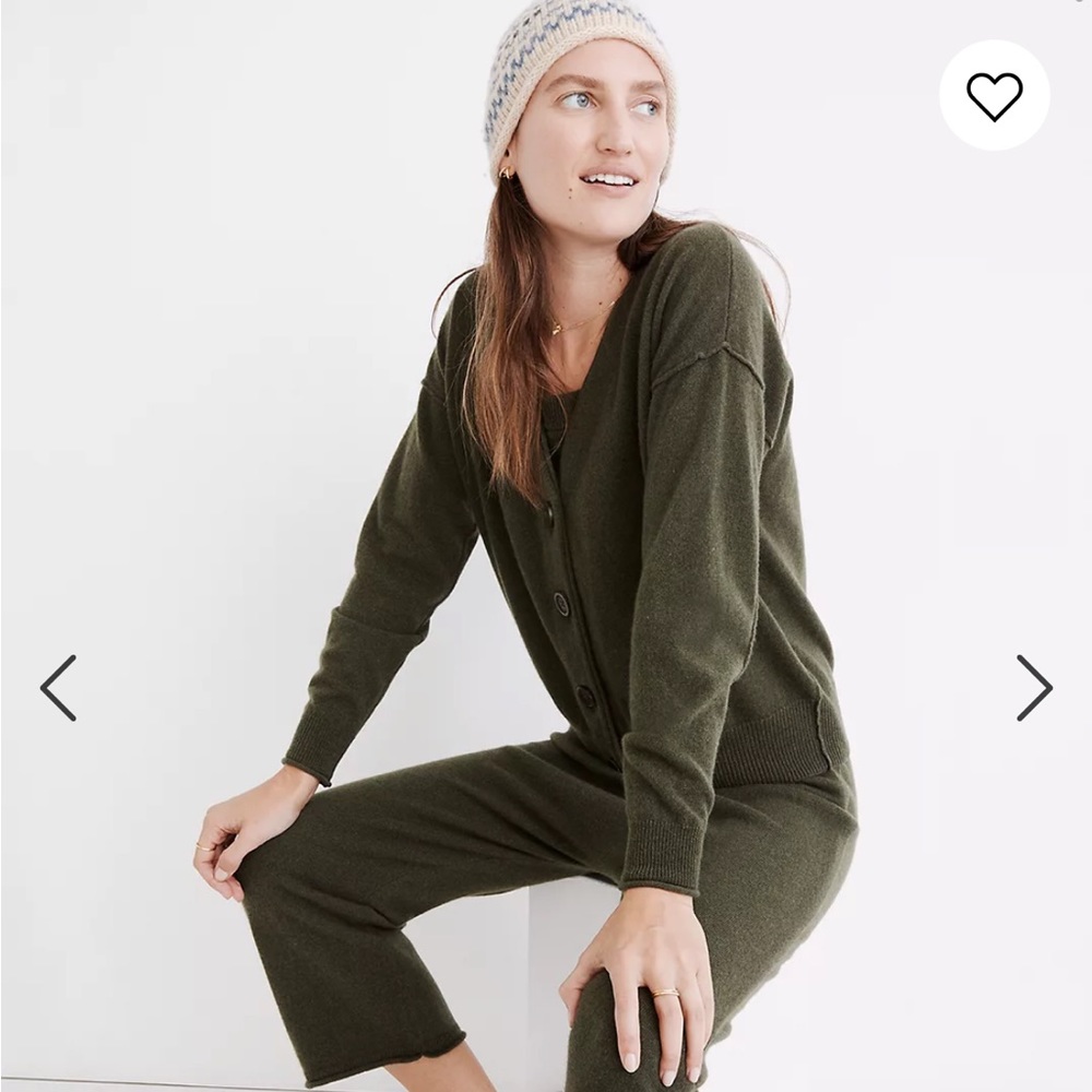 NWT (Re)sourced Cashmere Carlyn V-Neck Cardigan Sweater - Picture 2 of 11